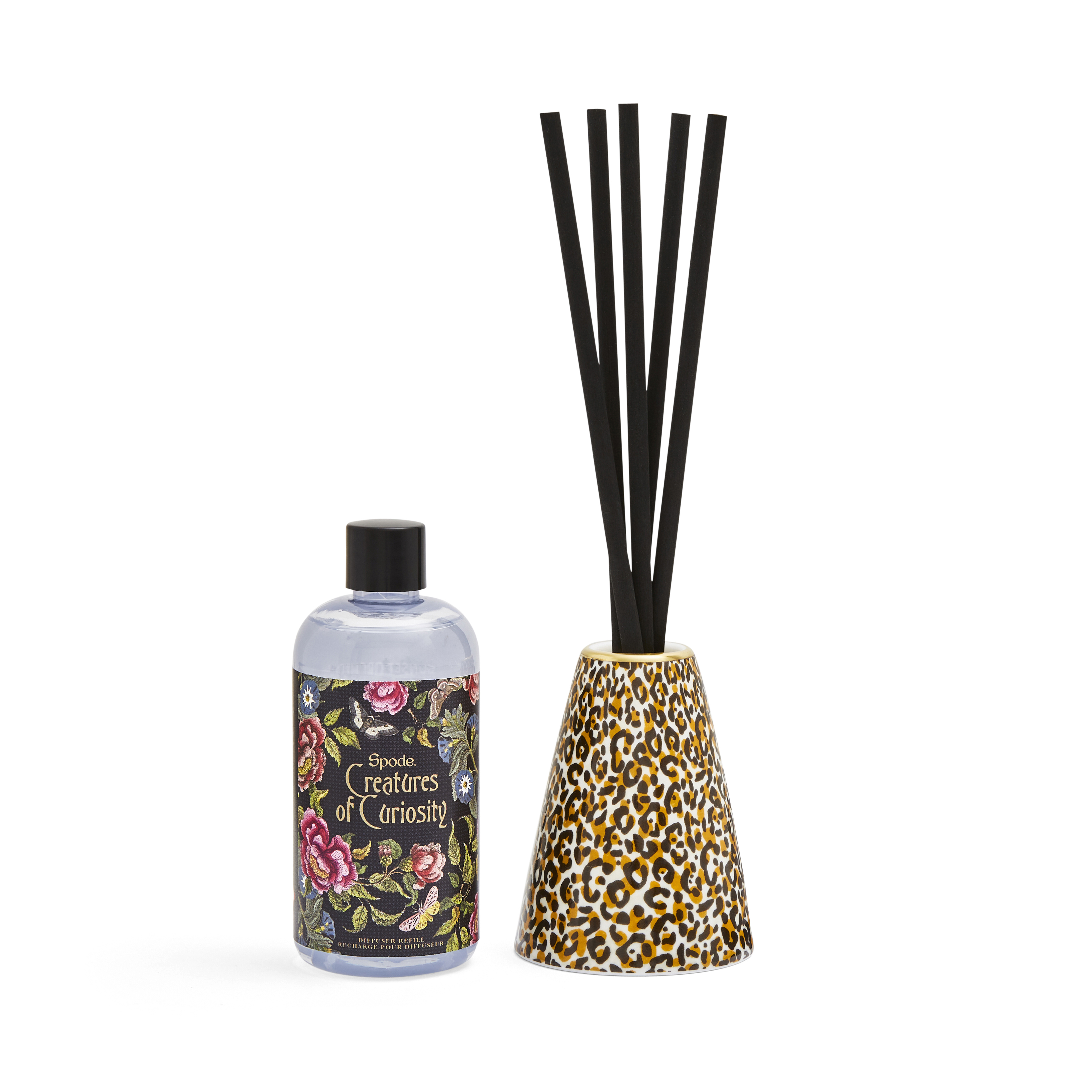 Creatures of Curiosity Leopard Reed Diffuser image number null